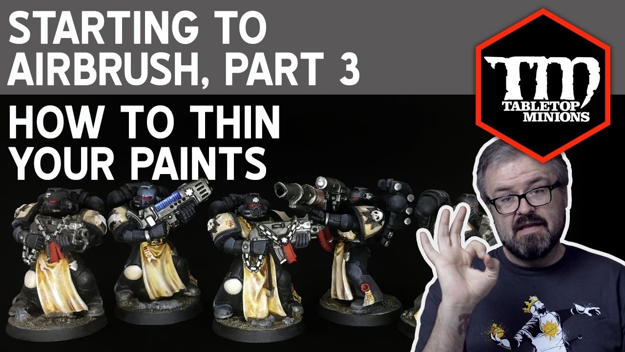 Les' Quick Tip - How to make Airbrush Thinner for Water Based